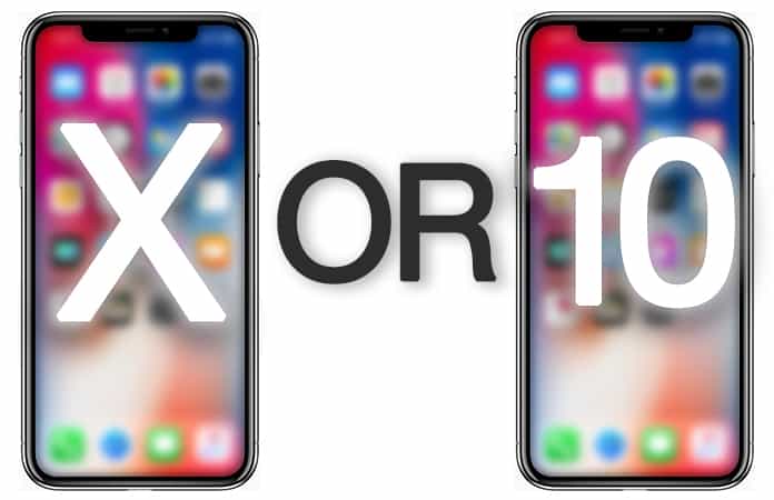 iphone x or iphone 10