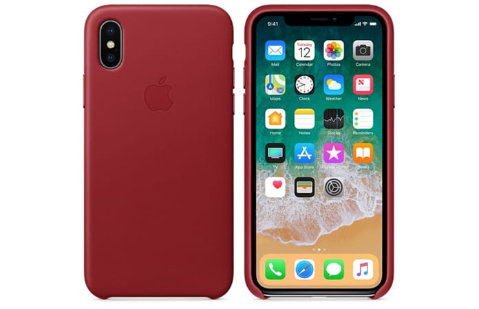 iphone x leather case