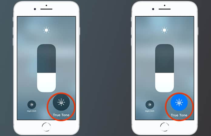 activate true tone display on iphone