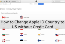 change apple id country to us