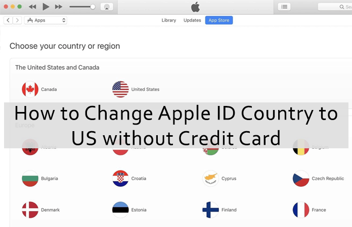 change apple id country to us