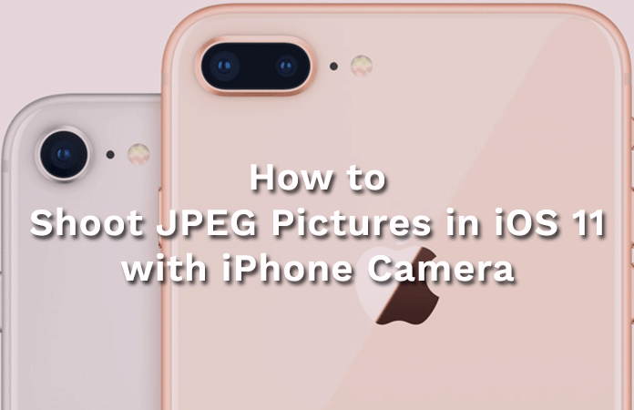 Shoot JPEG Pictures in iOS 11