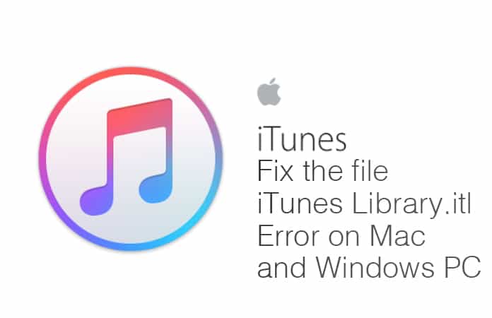 itunes library.itl cannot be read