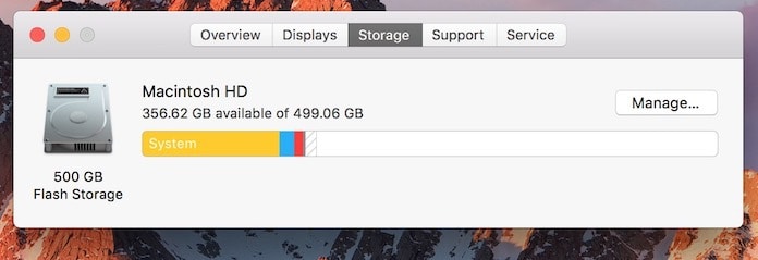 other storage on macbook