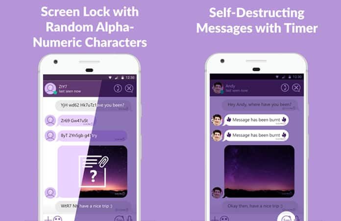 best self destructing message app