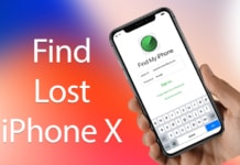 find stolen iphone x