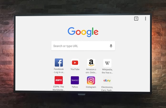 get chrome on android tv