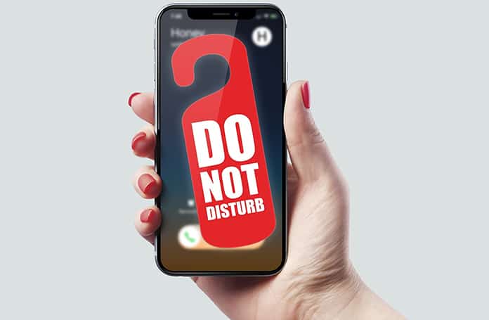 do not disturb for one contact on iphone