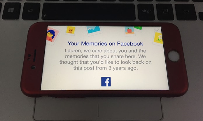disable facebook memories notifications