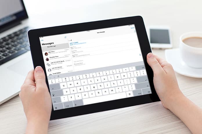 send messages from ipad