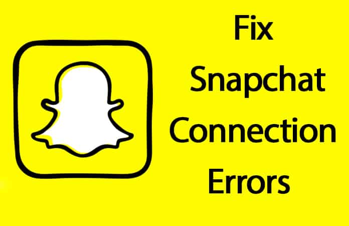 fix snapchat check your connection error