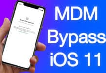 mdm bypass ios 11