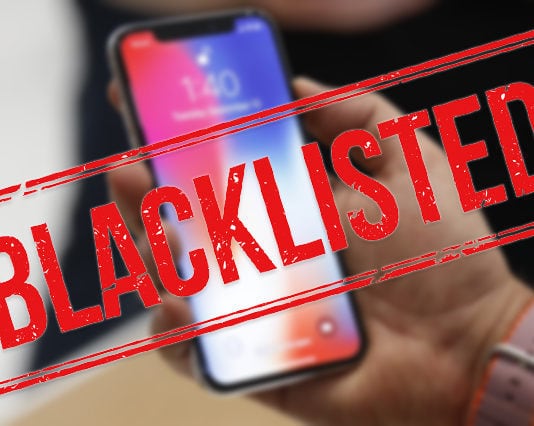 check if iphone is blocked