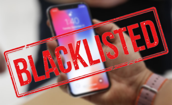 check if iphone is blocked