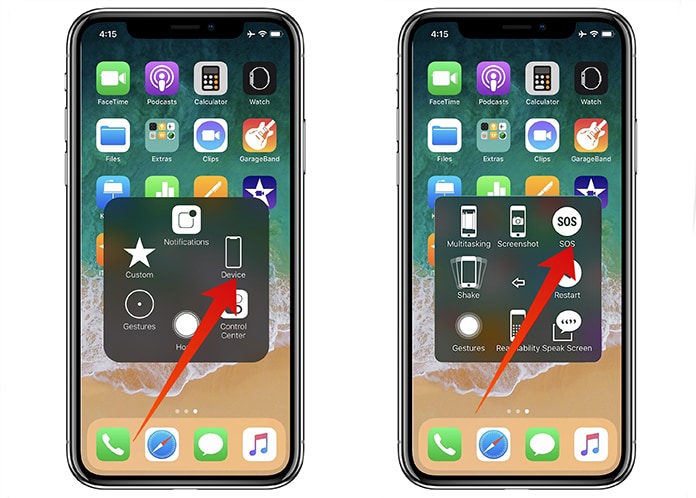 side button not working on iphone x