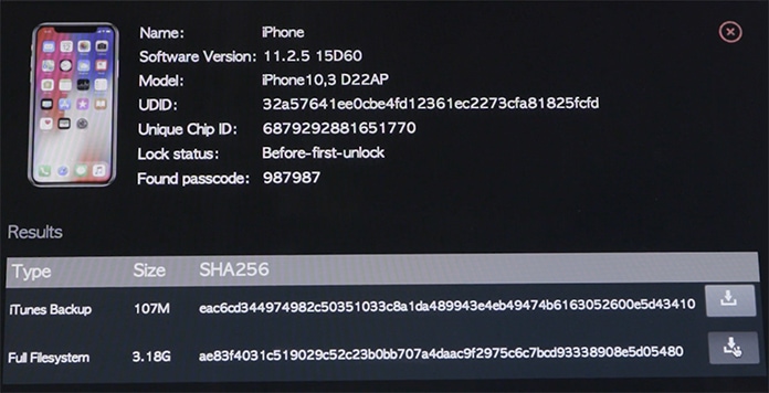 iphone passcode hack