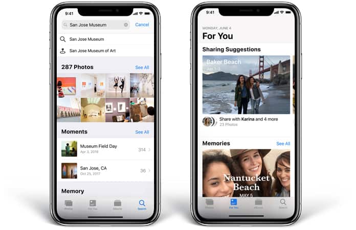 iphone x features in ios 12