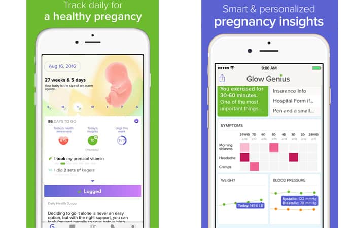 free pregnancy apps