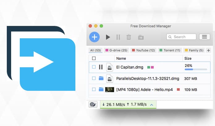 Free Download Manager 6.15.3 MAC上替代迅雷最好的种子下载神器