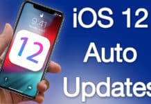 activate ios 12 automatic updates