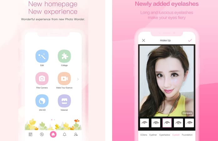 iphone photo makeup app