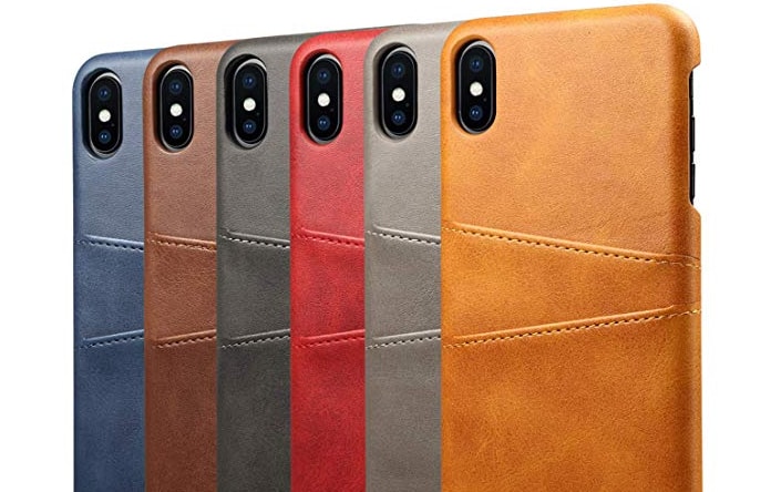 iphone xs max leather case