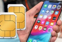 use two sim cards in iphone xs max