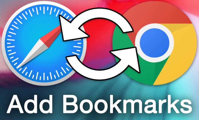 add bookmarks from safari to chrome