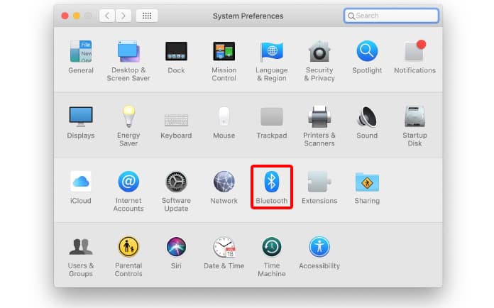connect bluetooth device with mac