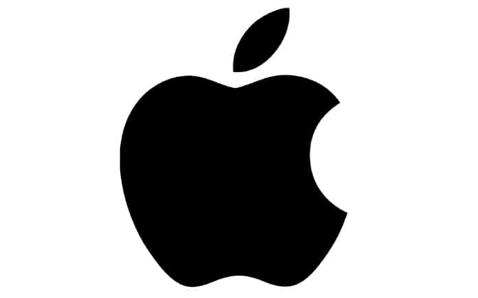type apple logo