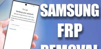 Samsung FRP Removal Service
