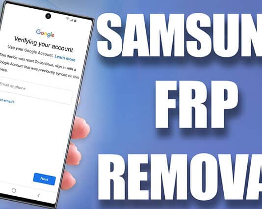 Samsung FRP Removal Service