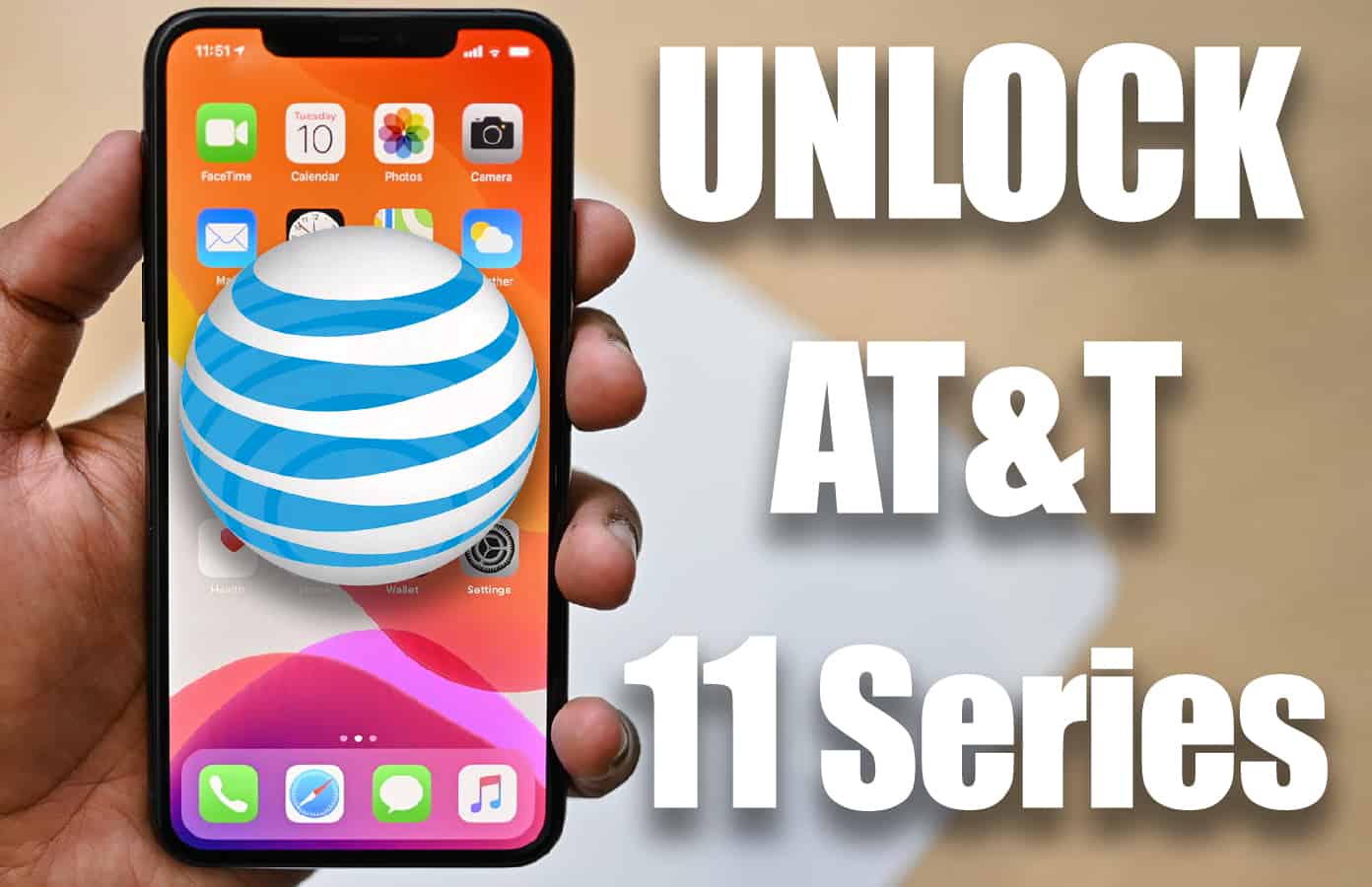 AT&T iPhone XR-11 Pro Max Active on Another Account/ Line Factory Unlock 1-24HRS 
