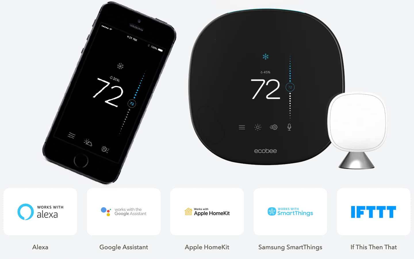 smart thermostat that works with alexa