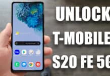 unlock t-mobile s20 fe 5g