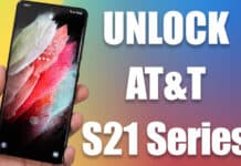 unlock at&t s21 ultra 5g