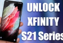 unlock xfinity s21 ultra 5g