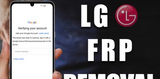 lg frp removal