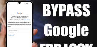 bypass google account verification