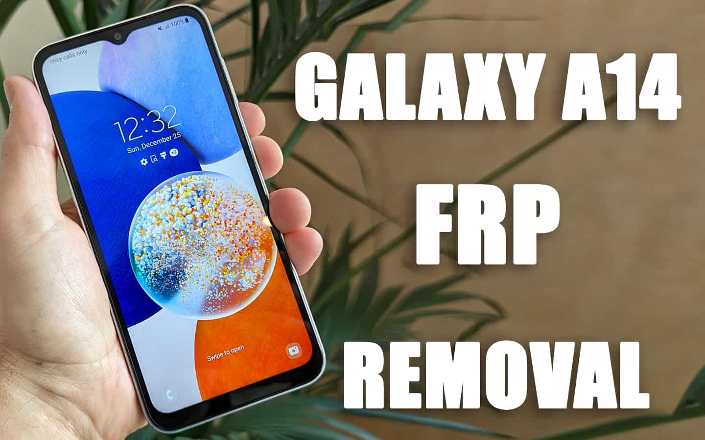 galaxy a14 frp removal